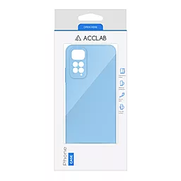 Чехол ACCLAB SoftShell для Xiaomi Redmi Note 11 Light Blue - миниатюра 2