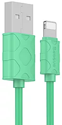 Кабель USB Baseus Yaven Lightning Cable Lake Green (CALUN-06) - миниатюра 2