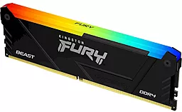 Оперативна пам'ять Kingston Fury 8 GB DDR4 3600 MHz Beast RGB (KF436C17BB2A/8)
