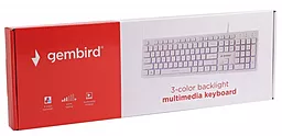 Клавиатура Gembird KB-UML3-01-W-UA - миниатюра 5
