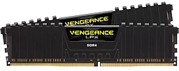 Оперативная память Corsair Vengeance LPX DDR4 2x16GB 3200MHz (CMK32GX4M2E3200C16) Black