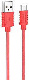 Кабель USB Borofone BX52 USB Type-C Cable 3A Red