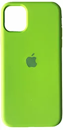 Чехол Silicone Case Full для Apple iPhone 15 Pro Lime Green