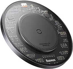 Беспроводное (индукционное) зарядное устройство Baseus Simple 2 Wireless Charger 15W 3A Black (CCJJ050001) - миниатюра 3