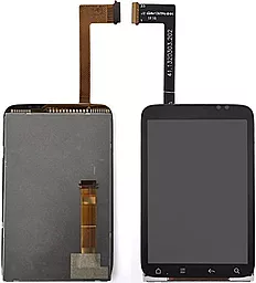 Дисплей HTC Wildfire S A510e G13 + Touchscreen Original Black - мініатюра 2