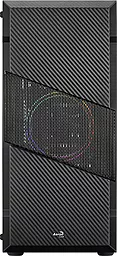 Корпус для ПК Aerocool Menace Saturn FRGB-G-BK-v1 Mid Tower FRGB Glass Side Panel (Menace FRGB-G-BK-v1) Black - миниатюра 3