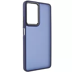 Чехол Epik TPU+PC Lyon Frosted для Samsung Galaxy M54 5G Navy Blue