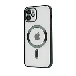 Чехол 1TOUCH Metal Matte Case with MagSafe для Apple iPhone 12 Dark Green