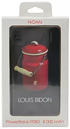 Повербанк Nomi B&Z P080 8000mAh Louis Bidon - миниатюра 3