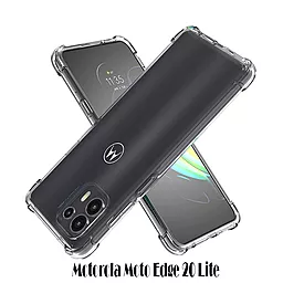 Чехол BeCover Anti-Shock для Motorola Moto Edge 20 Lite Clear (707342) - миниатюра 3