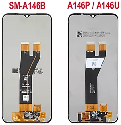 Дисплей Samsung Galaxy A14 5G A146B с тачскрином, Black - миниатюра 2