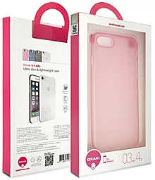 Чехол Ozaki O!coat 0.3 Jelly Apple iPhone 7 Pink (OC735PK) - миниатюра 4