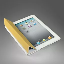 Чехол для планшета JisonCase Executive Smart Cover for iPad 4/3/2 White (JS-IPD-06H00) - миниатюра 4