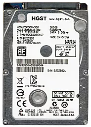 Жесткий диск для ноутбука Hitachi CinemaStar Z5K500 500 GB 2.5 (HCC545050A7E380_)