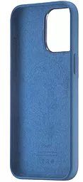 Чехол Apple Silicone Case Full with MagSafe and SplashScreen для Apple iPhone 15 Pro Max Winter Blue - миниатюра 2