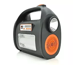 Фонарик Solar Light RT-909BT с солнечной панелью (Радио Bluetooth встроенный аккумулятор LED лампы MP3)