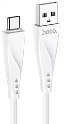 Кабель USB Hoco DU16 Silica USB Type-C Cable White