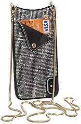 Чехол BeCover Glitter Wallet Apple iPhone XR Silver (703616)