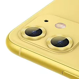 Защитное стекло Baseus Alloy Protection Apple iPhone 11 Yellow (SGAPIPH61SAJT0Y)