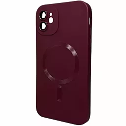 Чехол Cosmic Frame MagSafe Color для Apple iPhone 15 Wine Red