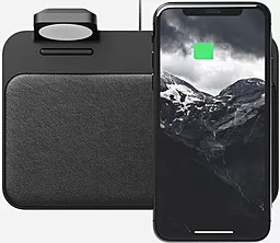 Беспроводное (индукционное) зарядное устройство Nomad Base Station Apple Watch Edition Black - миниатюра 3