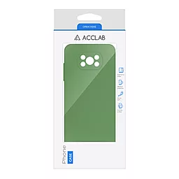 Чехол ACCLAB SoftShell для Xiaomi Poco X3 Green - миниатюра 2