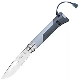 Нож Opinel №8 Outdoor Grey (001579)