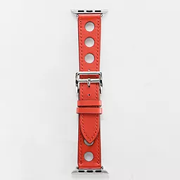 Ремешок для часов COTEetCI W15 Leather для Apple Watch 42/44/45/49mm Red (WH5221-RD) - миниатюра 4