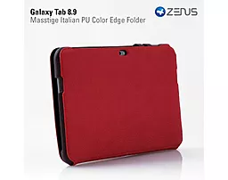 Чехол для планшета Zenus Galaxy Tab 8.9 Leather Case 'Masstige' Color Edge Diary Series Wine-Red - миниатюра 2