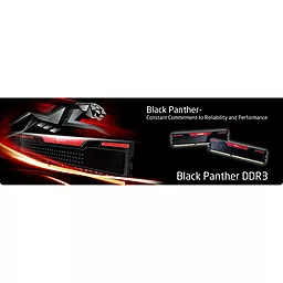 Оперативная память Apacer DDR4 8GB 2666 MHz Black Panther (EK.08G2V.KEC) - миниатюра 2
