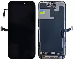 Дисплей Apple iPhone 14 Pro з тачскріном і рамкою, оригінал, Black