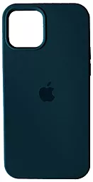 Чехол Silicone Case Full для Apple iPhone 14 Plus Abyss Blue