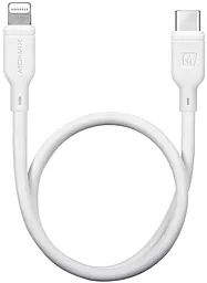 Кабель USB PD Momax Zero 18W 0.3M USB Type-C - Lightning Cable White