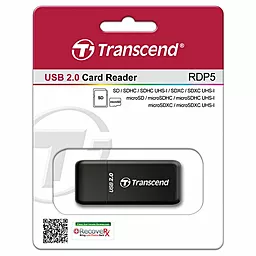 Кардридер Transcend TS-RDP5K black - миниатюра 3