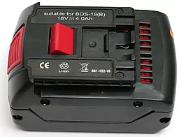 Аккумулятор для угловой шлифмашины Bosch GWS 18 V-LI 18V 4Ah Li-Ion / DV00PT0004 PowerPlant - миниатюра 2