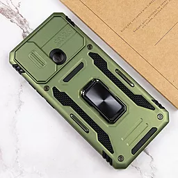 Ударостойкий чехол Camshield Army Ring для Xiaomi Redmi 10C Army Green - миниатюра 6