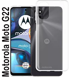 Чехол BeCover для Motorola Moto G22 Transparancy (707990)