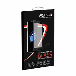Защитное стекло Walker 5D (заднее) для Apple iPhone Х, Xs black