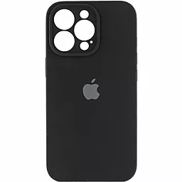 Чохол Silicone Case Full Camera  для Apple iPhone 15 Pro Max Black