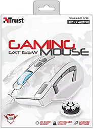 Комп'ютерна мишка Trust GXT 155W Gaming Mouse - white camouflage (20852) White - мініатюра 4