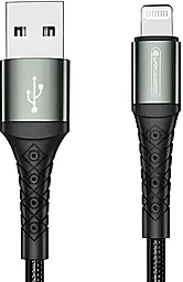 Кабель USB Jellico B10 12W 2.4A Lightning Cable Black