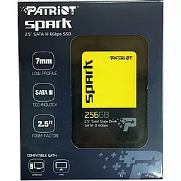 Накопичувач SSD Patriot Spark 256 GB (PSK256GS25SSDR) - мініатюра 2