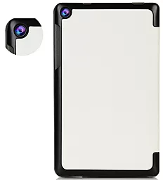 Чохол для планшету BeCover Smart Flip Series Lenovo Tab 3-710 White (700915) - мініатюра 2