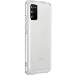 Чехол Samsung Soft Clear Cover A025 Galaxy A02s  Transparent (EF-QA025TTEGRU) - миниатюра 2