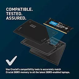 Оперативная память для ноутбука Micron 24 GB SO-DIMM DDR5 5600 MHz (CT24G56C46S5) - миниатюра 4