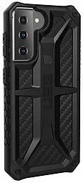 Чехол UAG Monarch Samsung G991 Galaxy S21 Carbon Fiber (212811114242) - миниатюра 3
