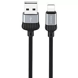 Кабель USB Borofone BX28 Dignity Lightning Cable Metal gray