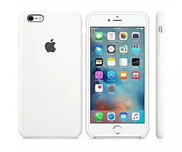 Чехол Silicone Case для Apple iPhone 6, iPhone 6S White - миниатюра 5
