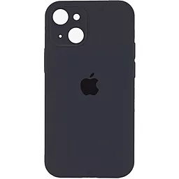 Чехол Silicone Case Full Camera для Apple iPhone 15 Plus Dark Gray