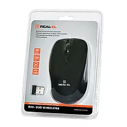 Комп'ютерна мишка REAL-EL RM-310 Black - мініатюра 3